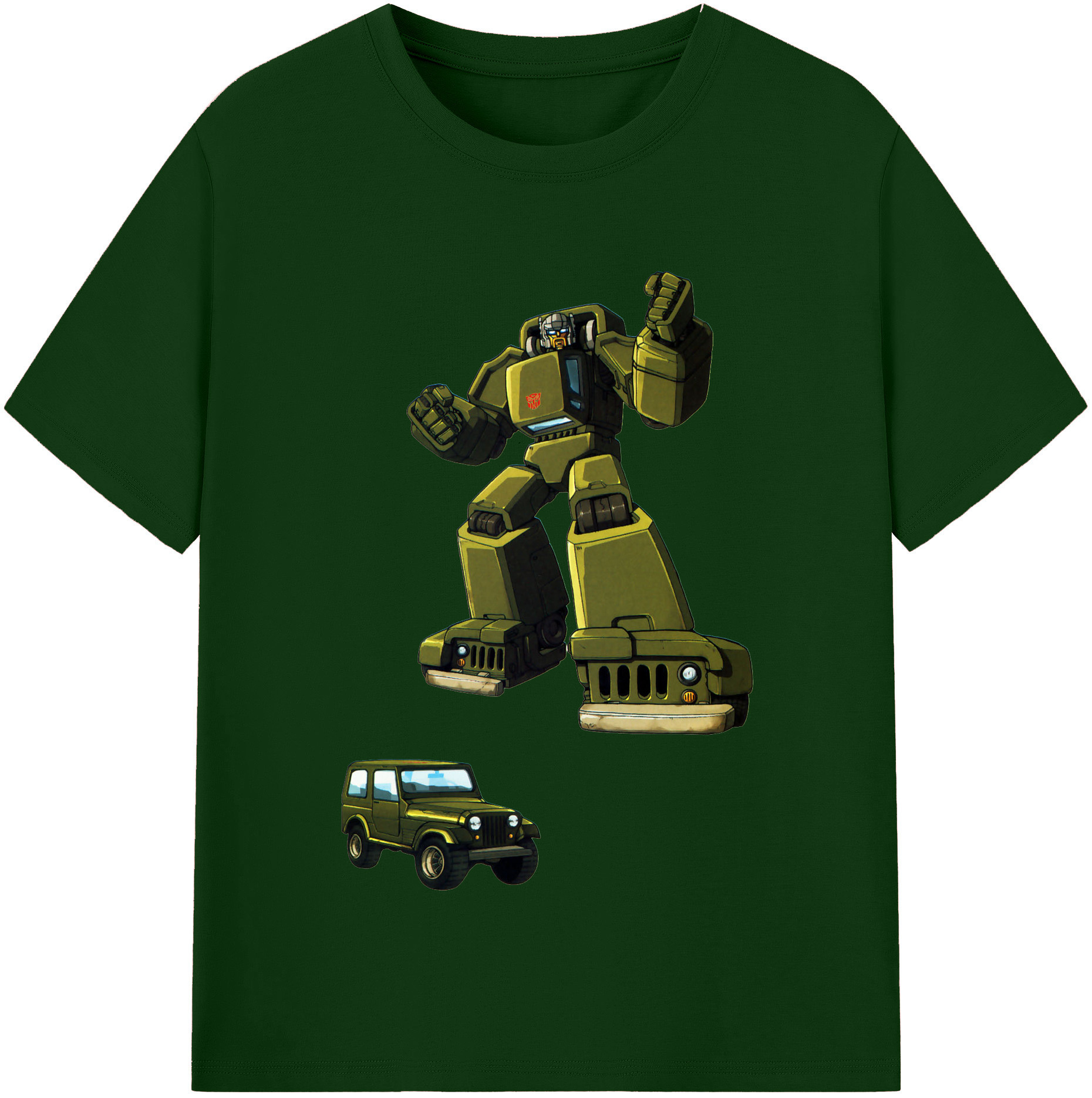 （画像用）  綿100％半袖Tシャツ（フロントプリント）